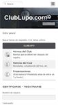 Mobile Screenshot of clublupo.com